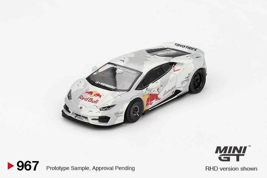 Mini GT - #MGT00967-R - Lamborghini Huracan LB★WORKS ver. 2 - Mad Mike NIMBUL - 1/64