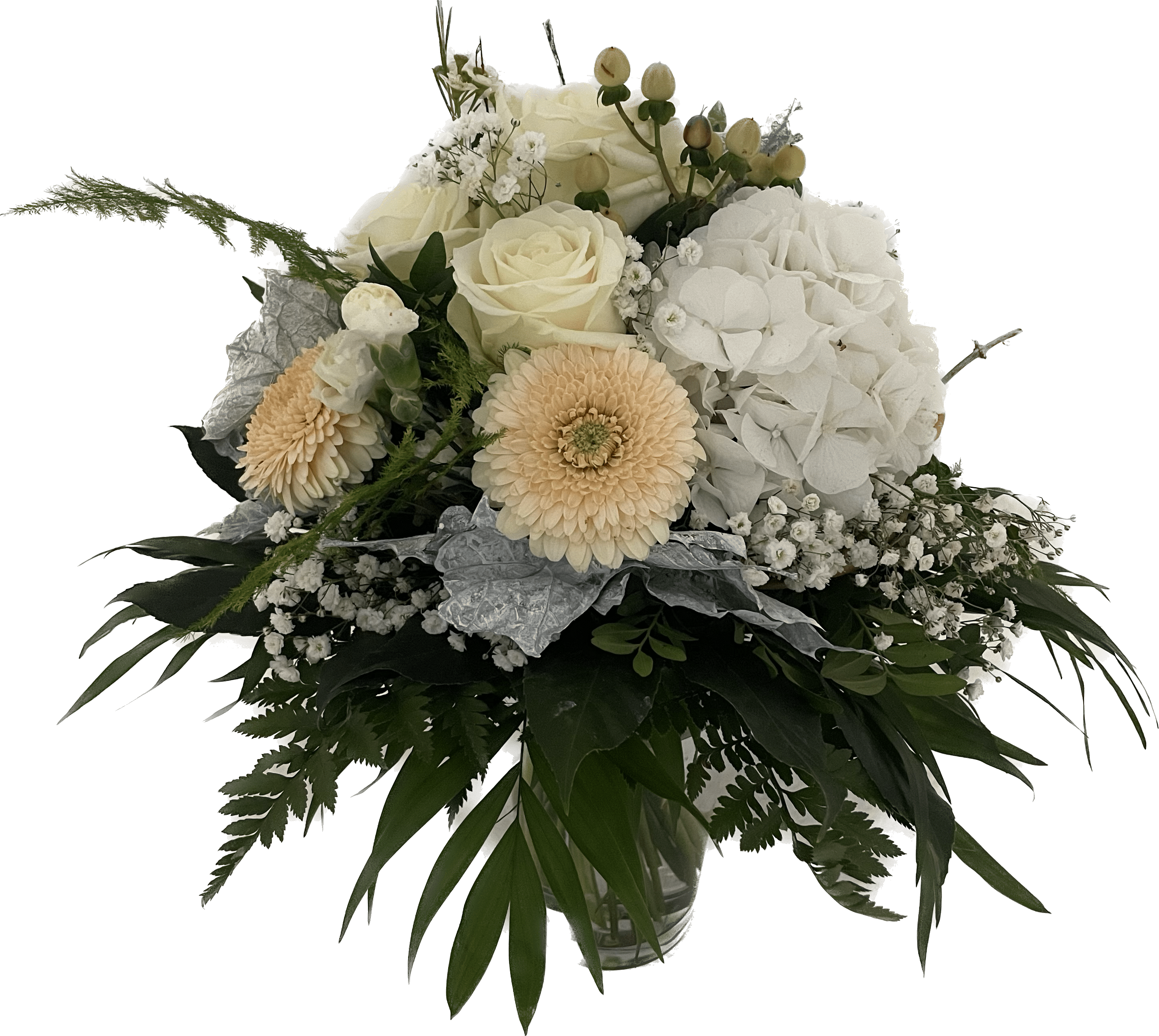 Blumenstrauß Weiß