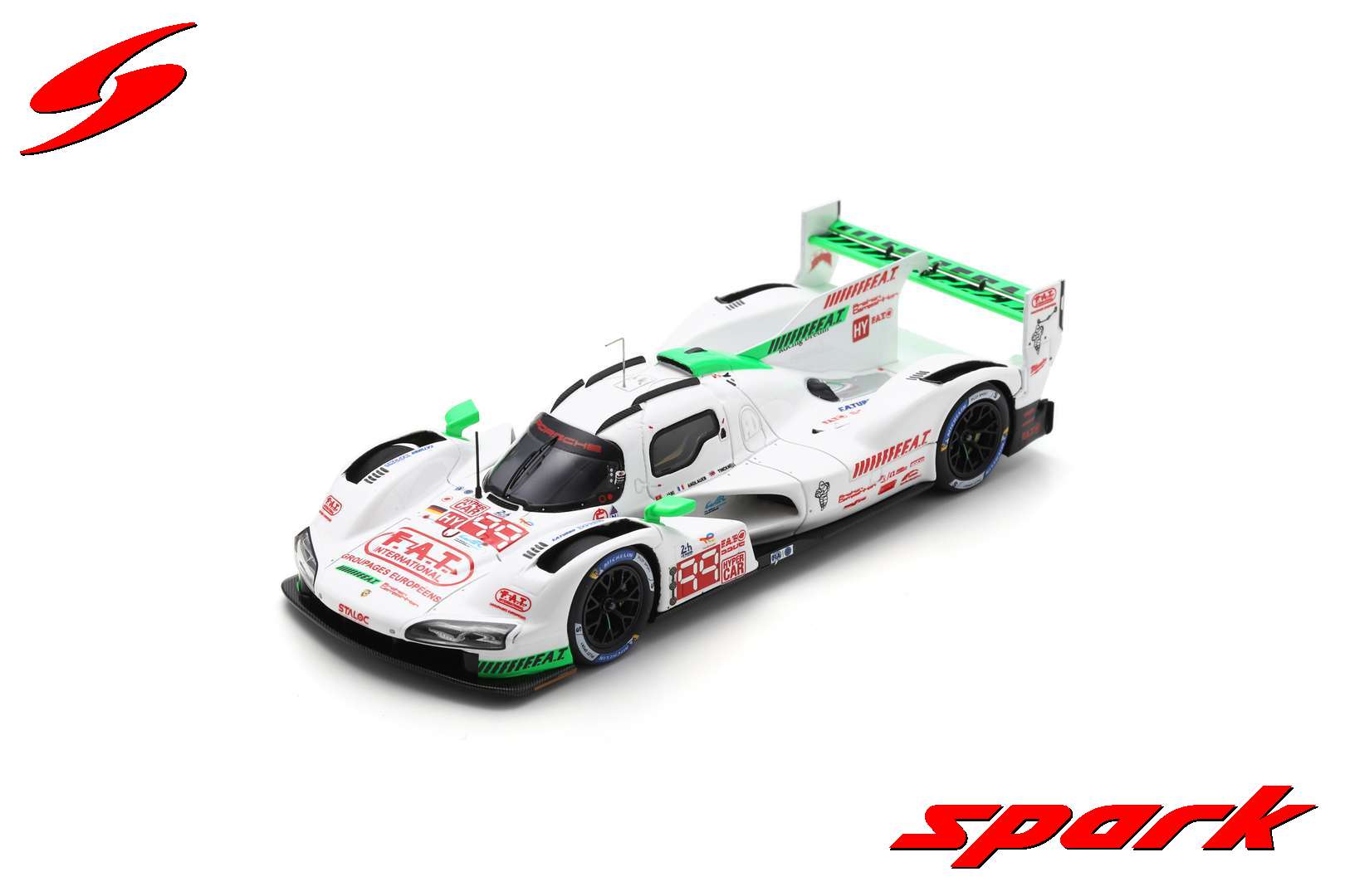 Modèle Réduit Porsche 550 Spyder #28 Le Mans 1956 - Spark 1/43 - Neuf