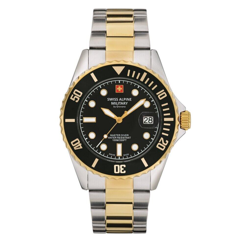 Swiss Alpine Military - 7053.1147 - Montre-bracelet - Homme - Quartz - Master Diver