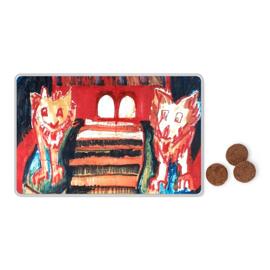 Kunst Plätzchen Feingebäck Süßigkeiten & Schokolade Schenken Dessertküchlein Charlotte Chocolat