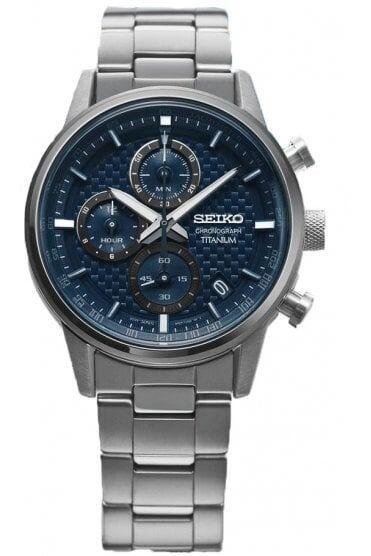 SEIKO Herrenuhr Seiko Chronograph Titanium Quartz Letzshop