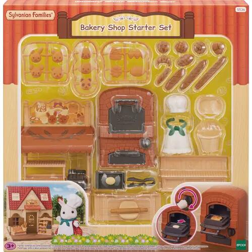 Sylvanian Families 5536 Bäckerei Set for Starter Haus