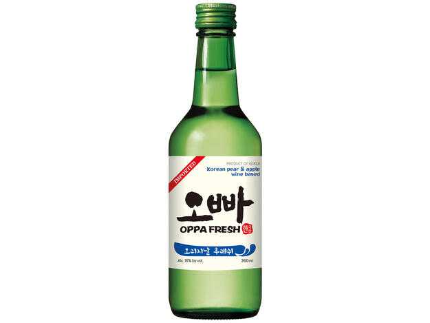 OPPA - Soju Boisson Alcool Coréenne Fresh ALC 16% - 360ml