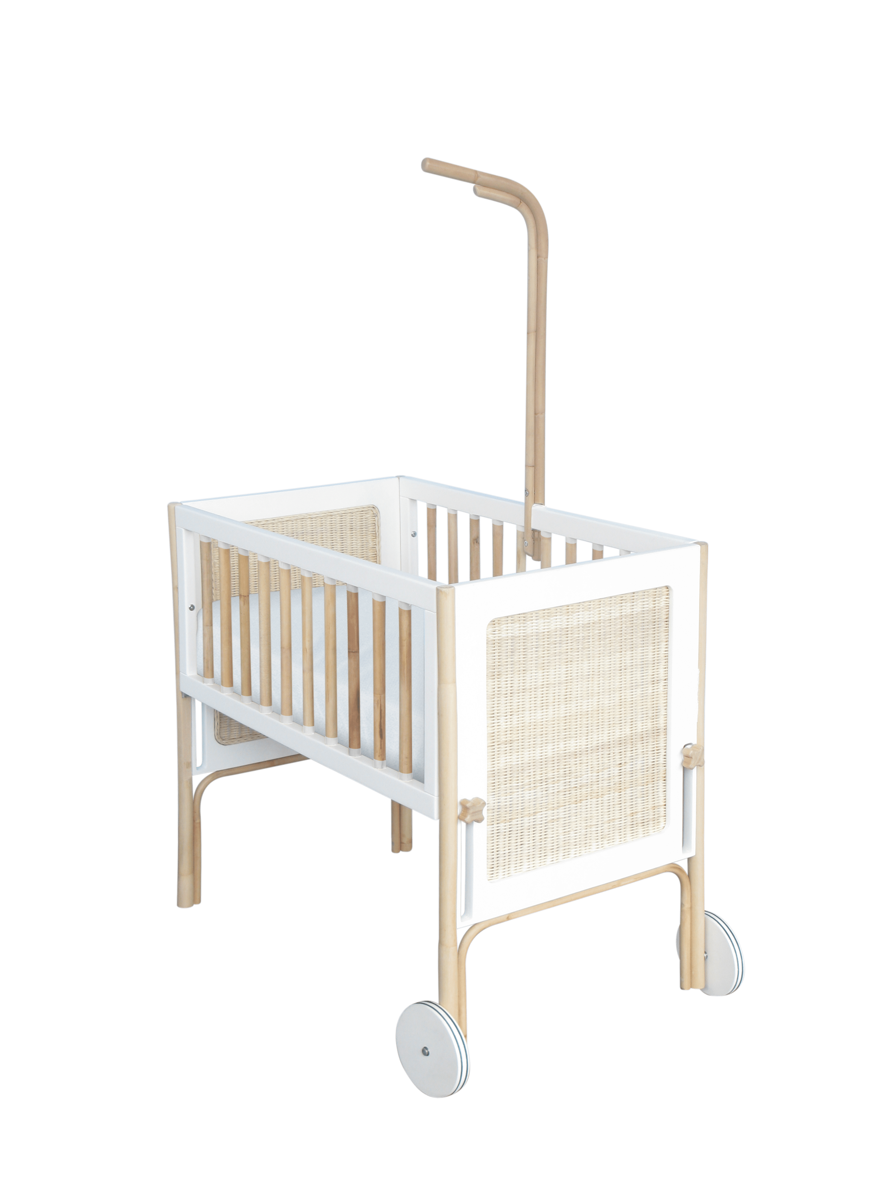 Théo Bébé Co-Sleeping Cradle Oceania White Bedside Letzshop