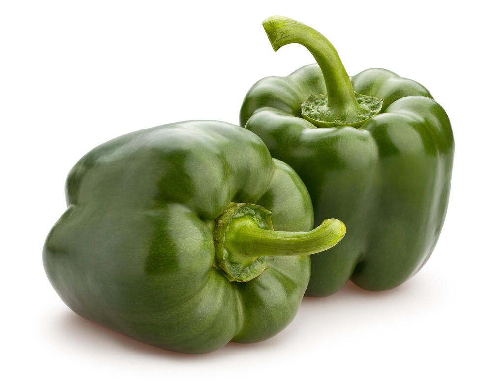 Green bell pepper French