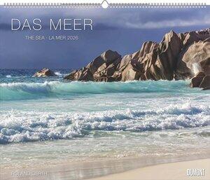 Roland Gerth: The Sea 2026 The Sea/La Mer, Dimensions (W x H): 60 x 50 cm, Photo Calendar