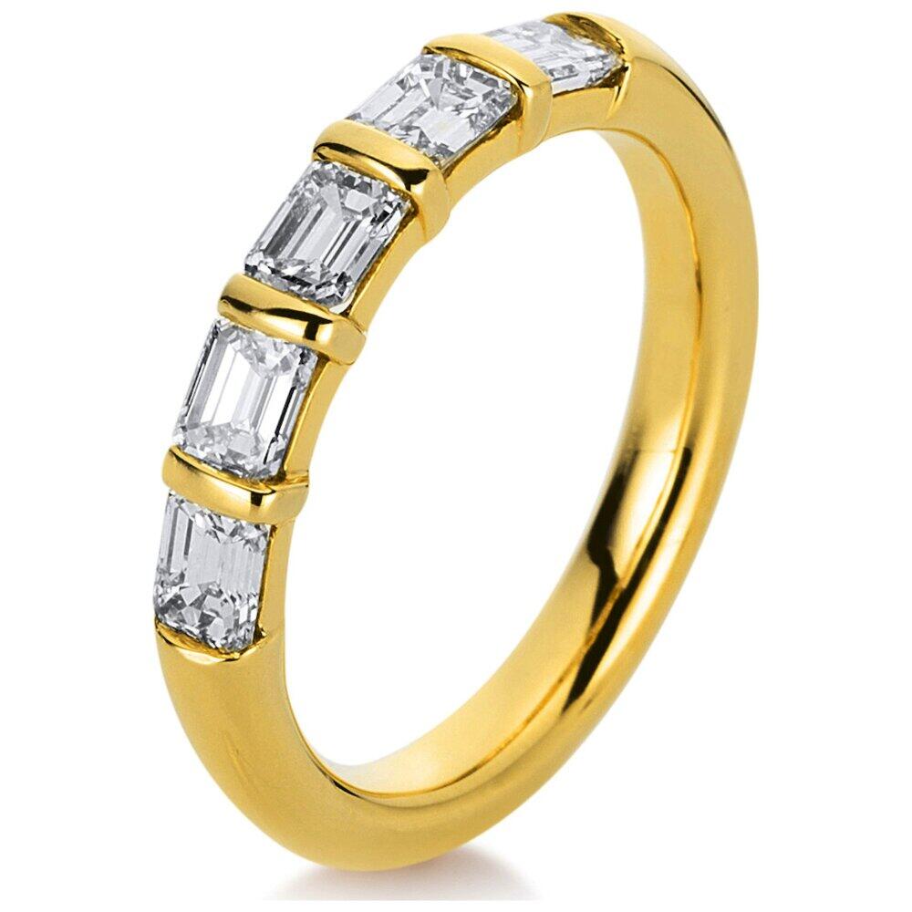 Luna Creation - Bague pour femme - Or jaune 18K - Diamant - 1,24 ct - 1A786G856-1 - Taille 56