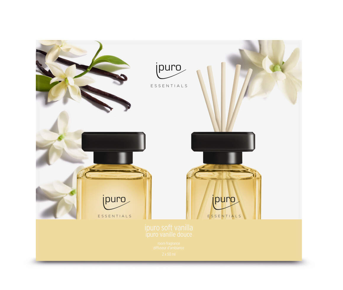Ipuro ipuro Essentials Raumduft soft vanilla 2 x 50 ml