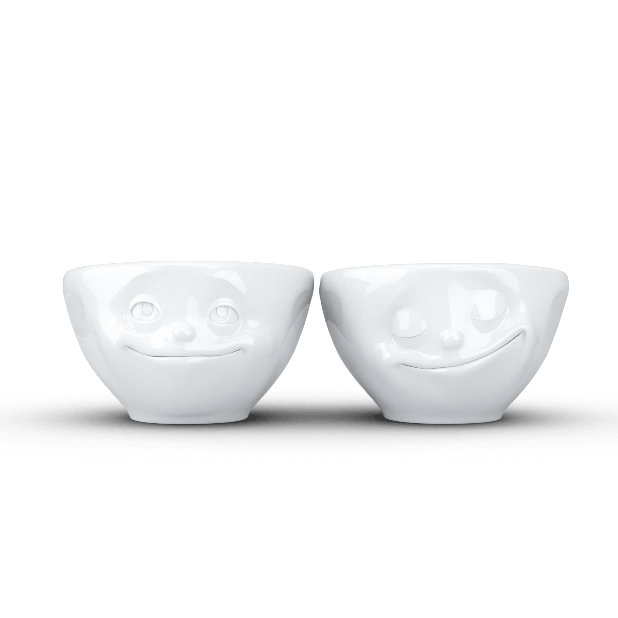 Fiftyeigth Set de 2 bols 100ml « Rêveur et heureux » 