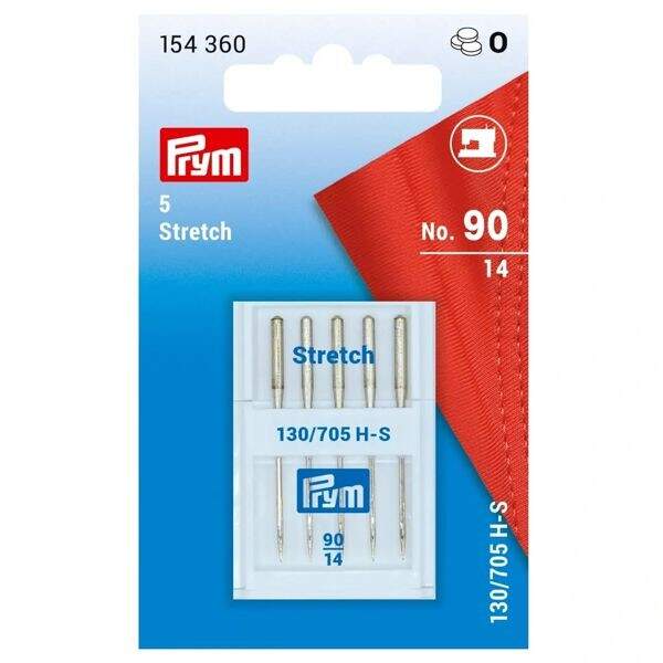 Prym - Lot De 5 Aiguilles Pour Machine à Coudre Surjeteuse (80-90) - Pour Tissus Extensibles Comme Le Sport Ou Le Maillot De Bain
