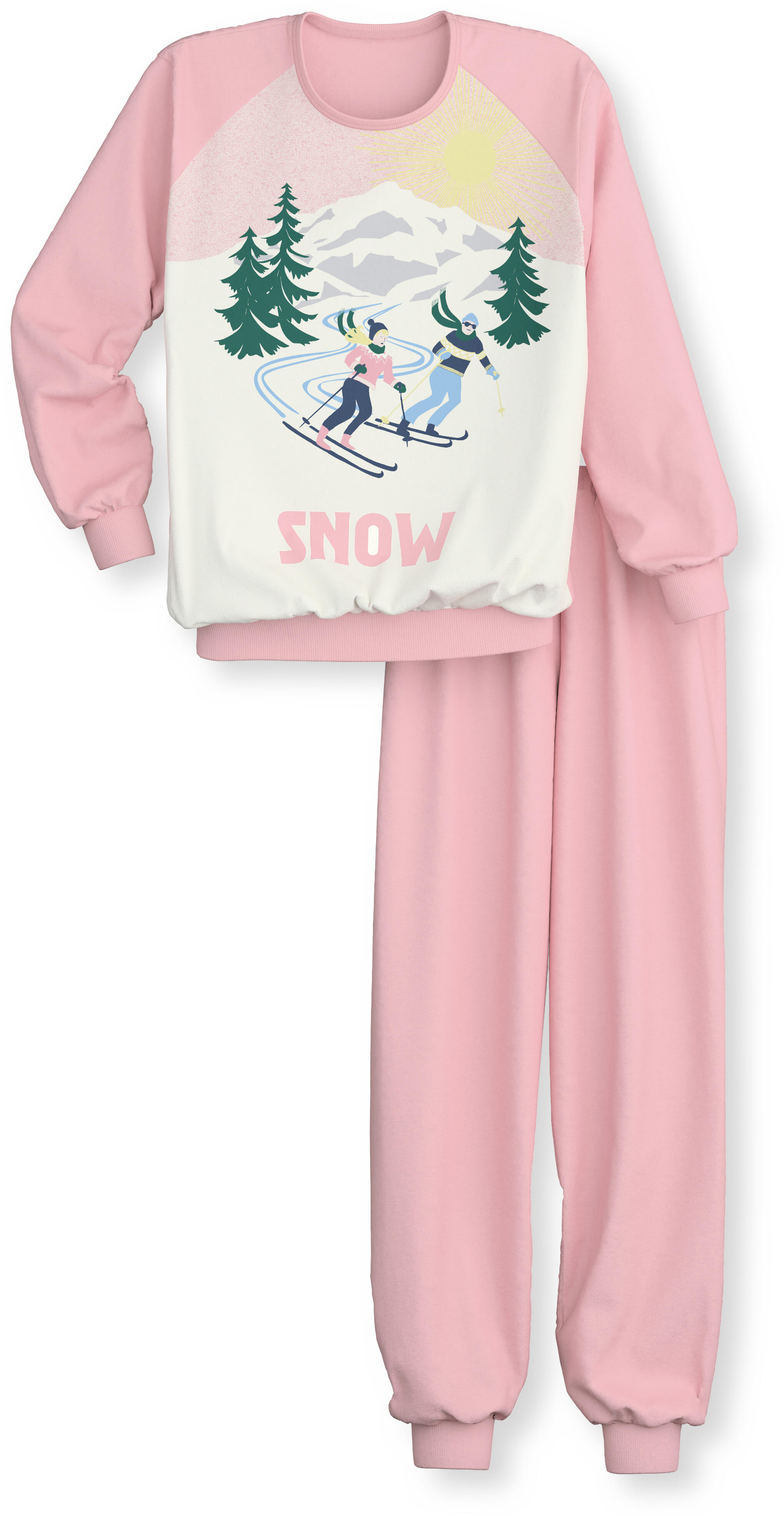 Calida Pyjama (with cuffs) Kids Ski Resort