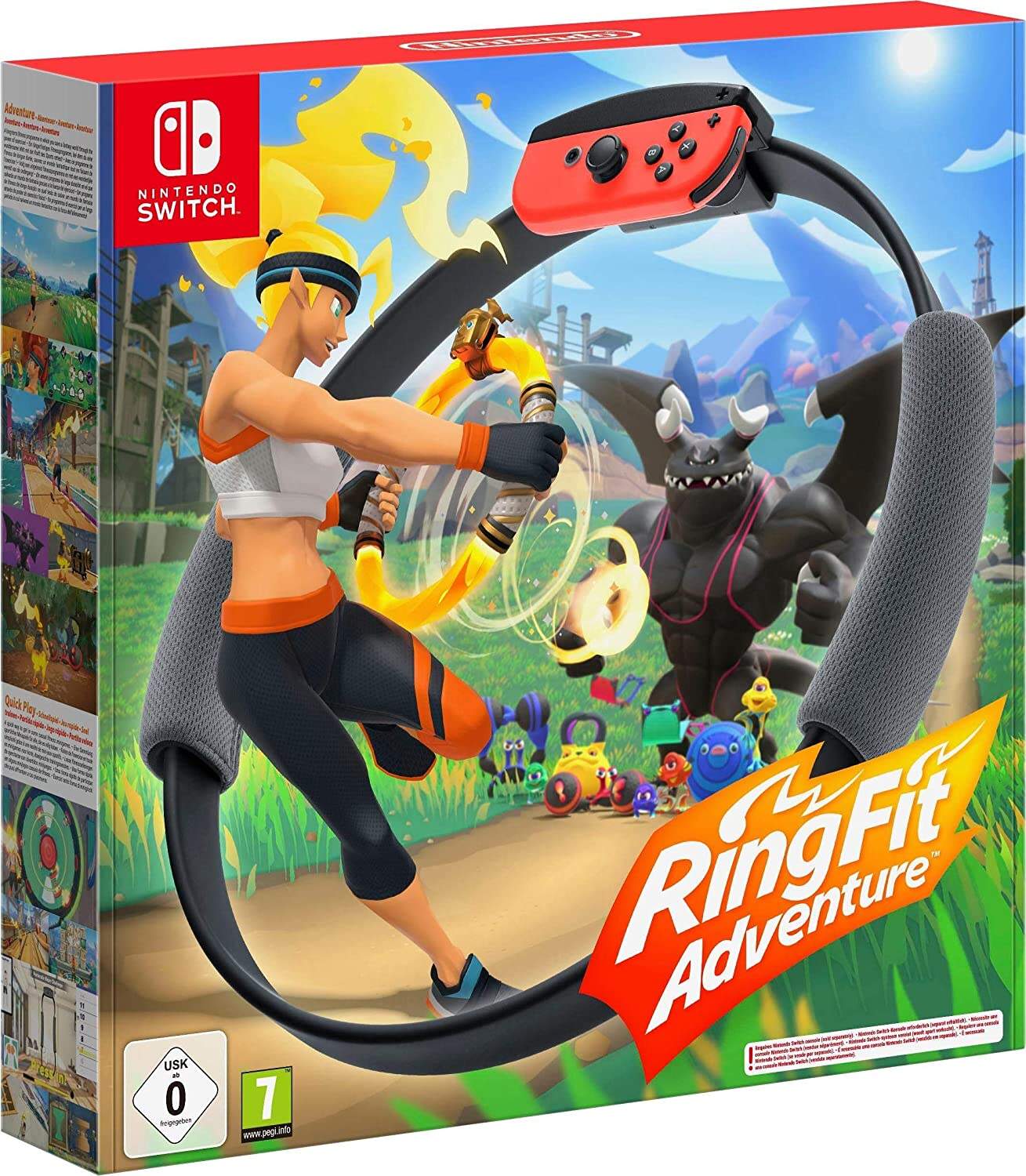 Nintendo Ring 3rd Party Ring Con Ringfit Adventure Nintendo Switch