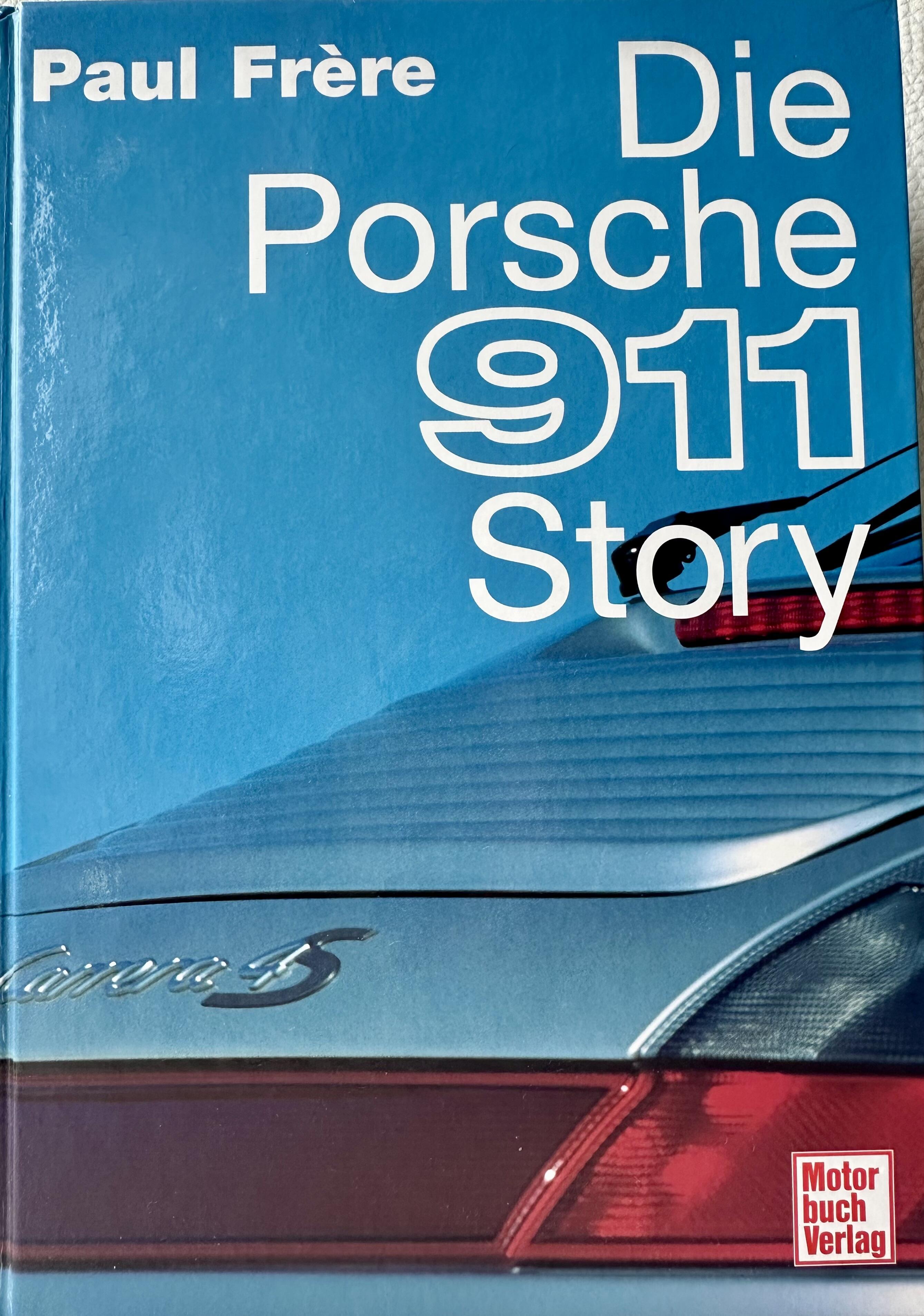 Die Porsche 911 Story de Paul Frère (Motorbuch Verlag) 