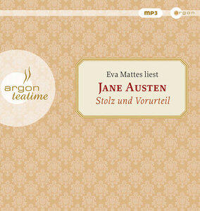 Austen, Jane: Stolz und Vorurteil Gelesen von: Eva Mattes, Ungekürzte Lesung, 2 MP3-CDs, argon teatime