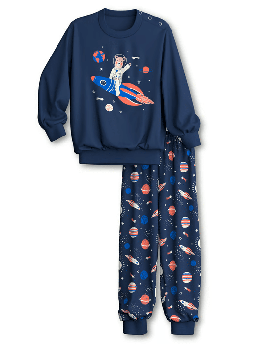 Calida Pyjama pour enfants avec bord-côte
