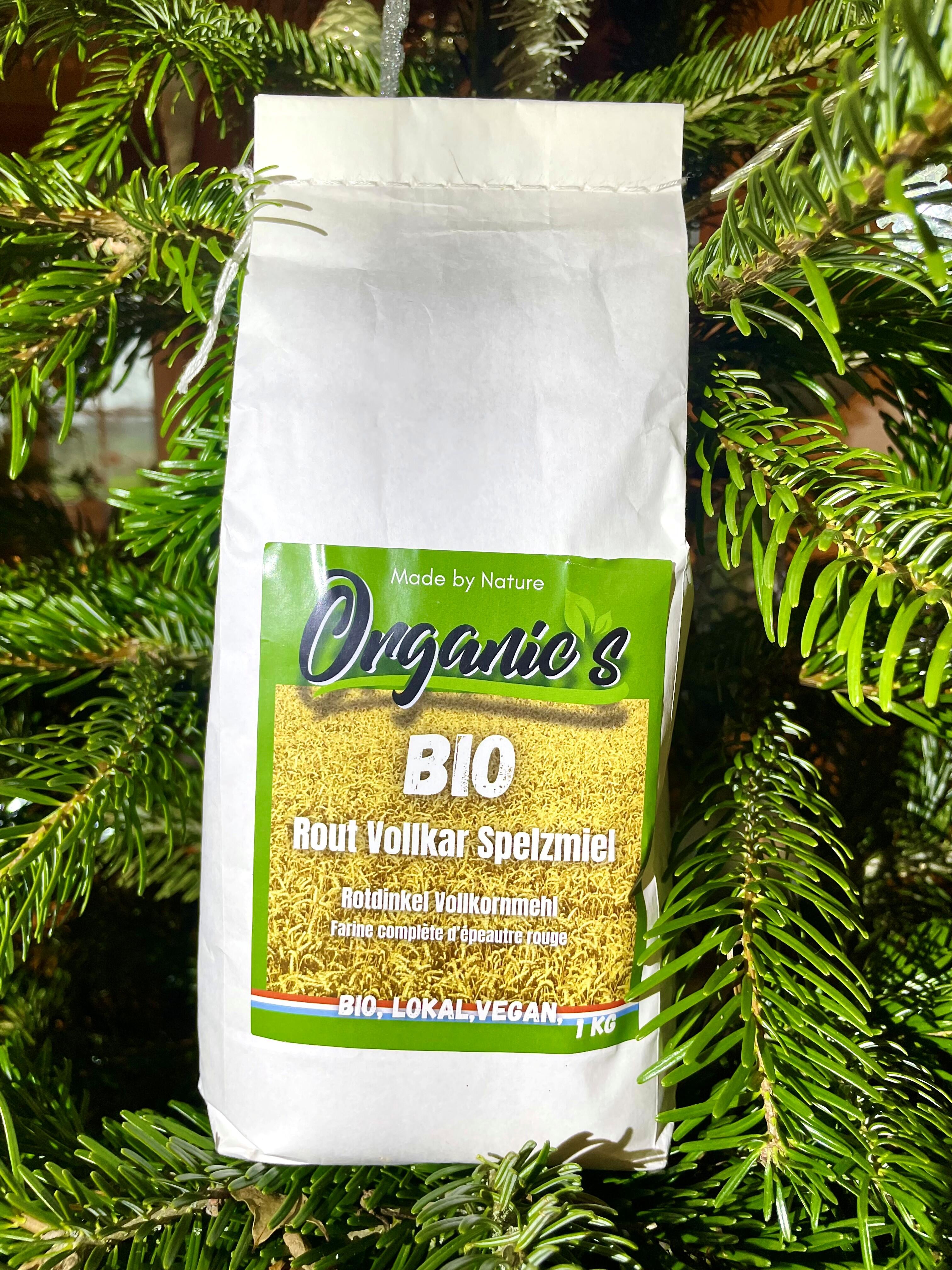 ORGANIC RED SPELT WHOLEMEAL FLOUR – From Luxembourg