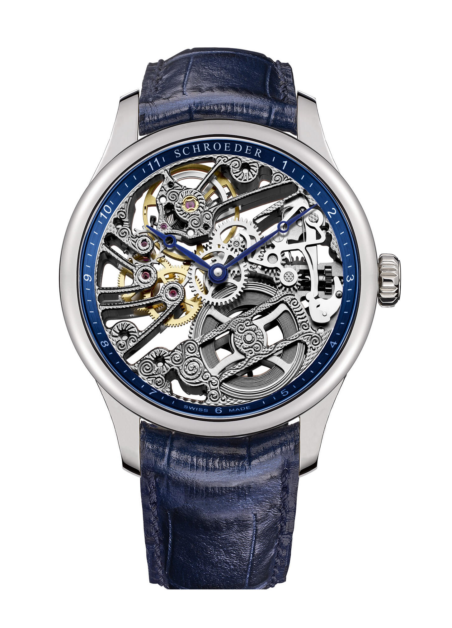 Schroeder Timepieces "Renaissance" Kollektion Uhr aus Stahl