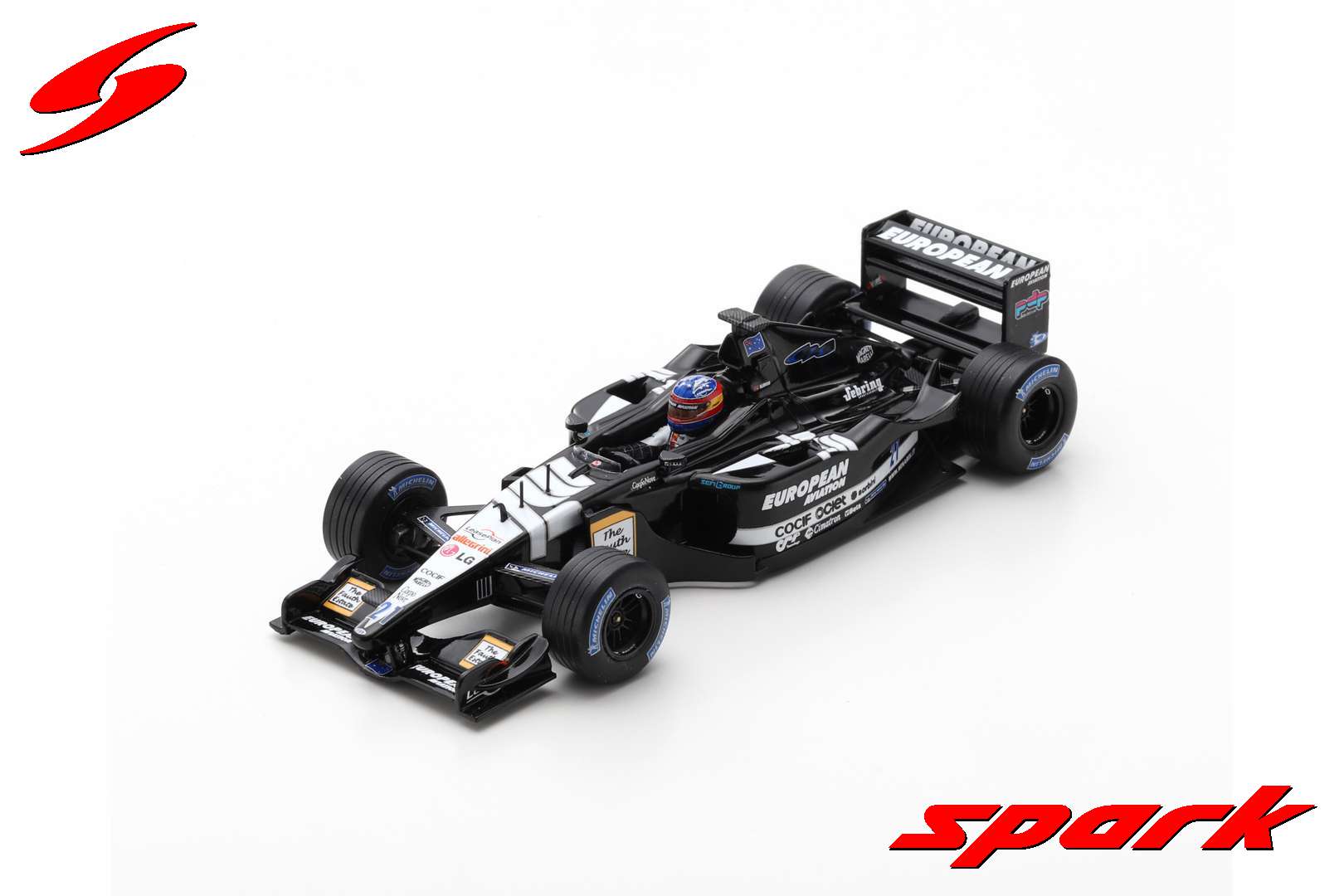 EUROPEAN MINARDI PS01 ALONSO F1 DEBUT AUSTRALIAN GP Sales