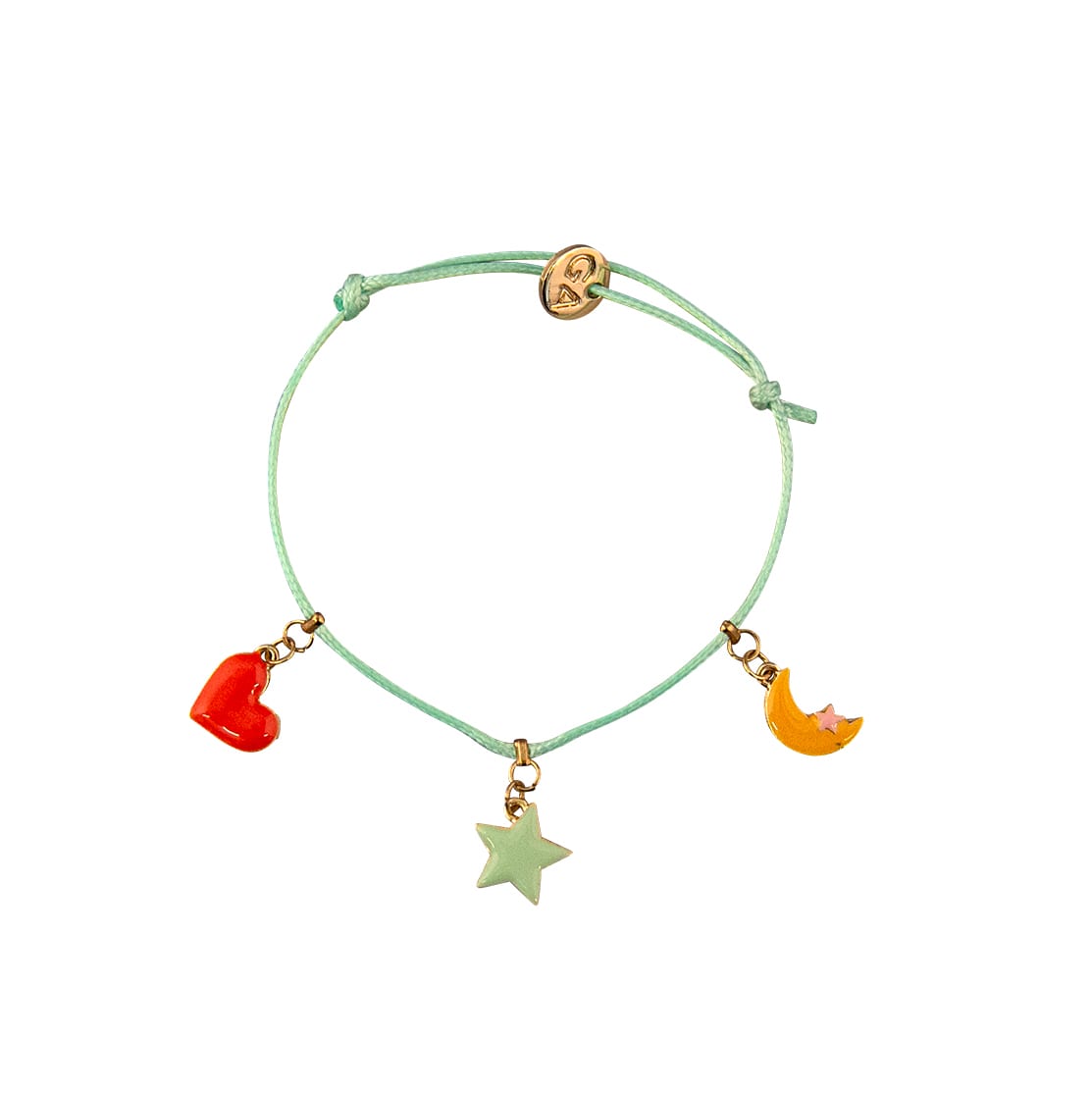 Heart, Star, Moon Bracelet