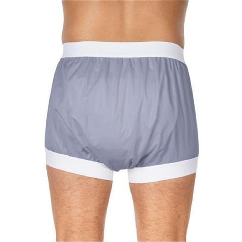 PU-Slip Schlupfform, breiter Schritt, Gr.54/XXL, marine