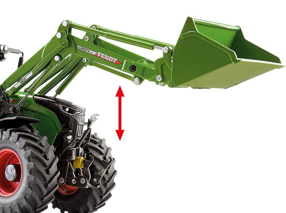 Wiking 077838 – Zürn Direktschneidwerk ProfiCut 700 Mit Wagen, Maßstab 1:32