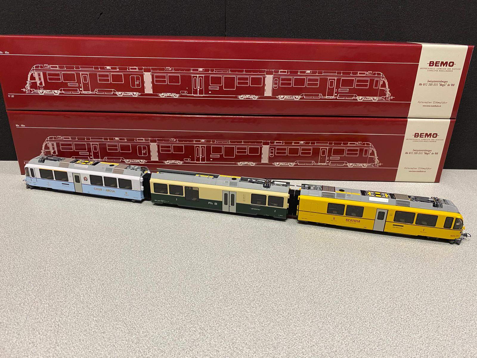 Bemo 7244124 Bemo H0m RhB ABe 8/12 3514 Allegra | Letzshop