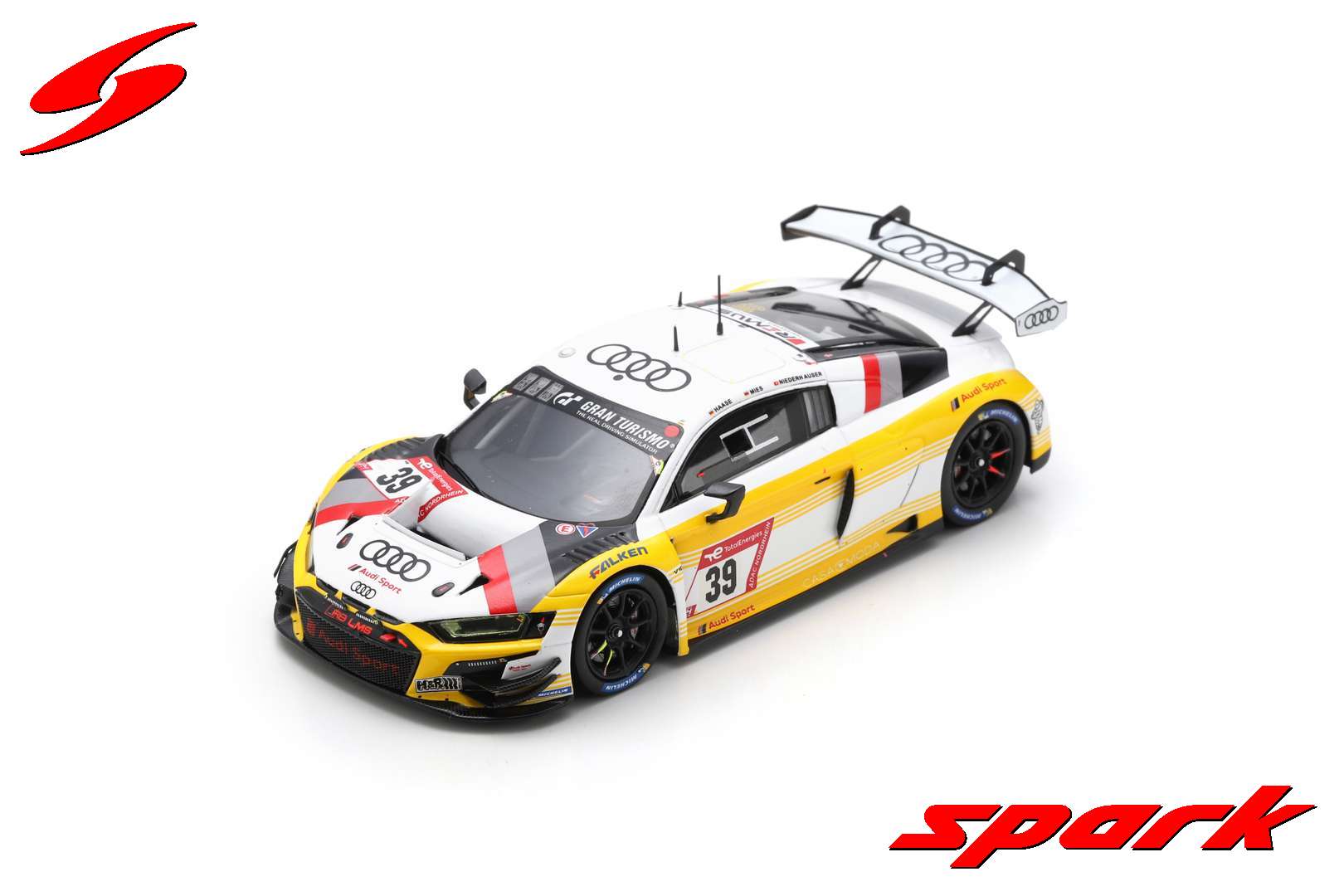 Spark 1/43 SG Audi R8 LMS GT3 Team Phoenix Winner 24HR