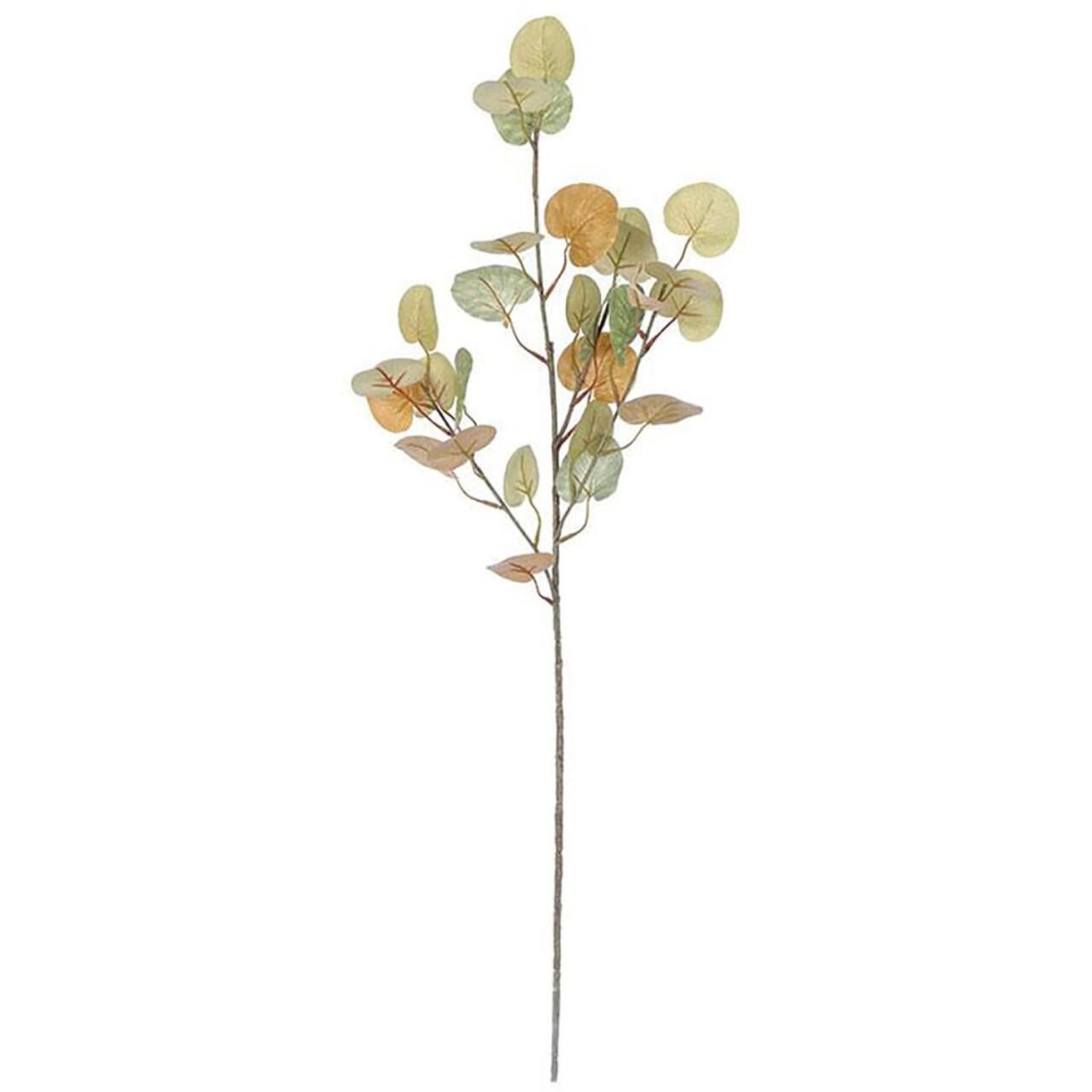 Mica Decorations artificial plant eucalyptus branch, 73 cm, green and brown