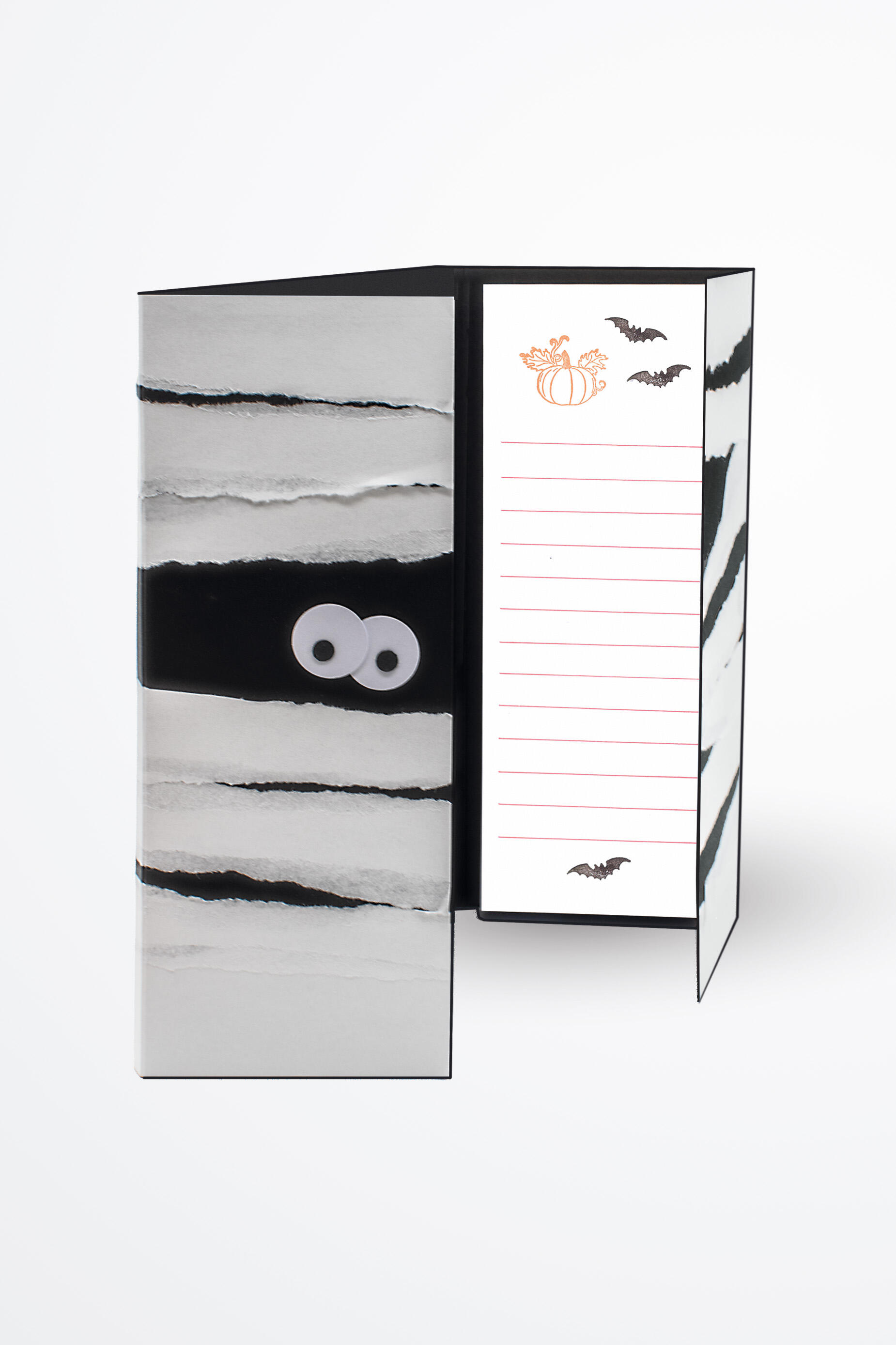 Halloween - Bloc note *ZERO WASTE*