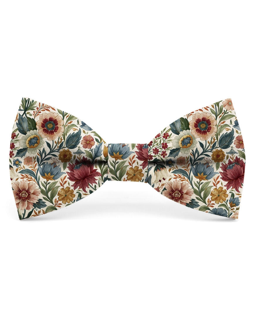 Nœud papillon à motif floral - Nayoro