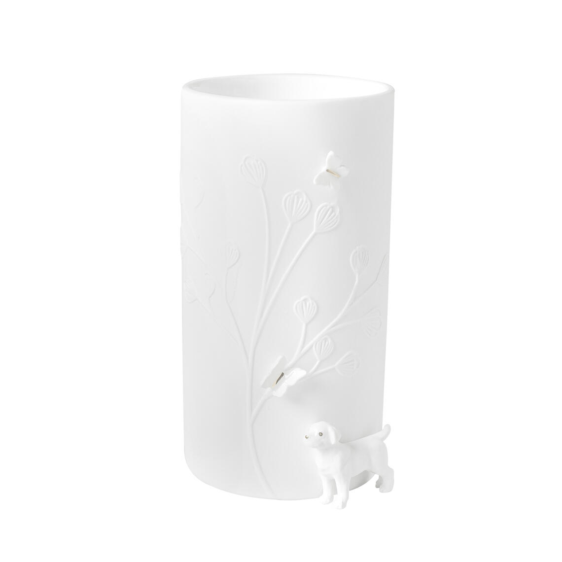 Dog vase (Ø9x17cm)