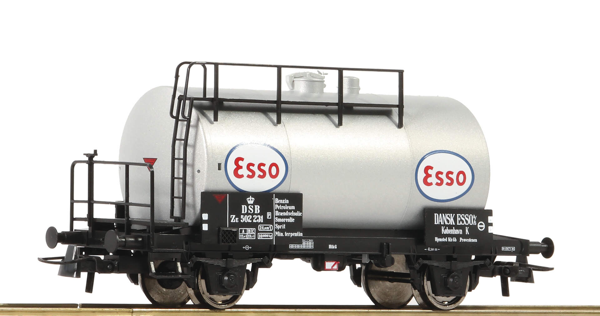 Wagon Citerne Roco Esso HO 1/87 Ep. IV DB – Occasion Très Bon état