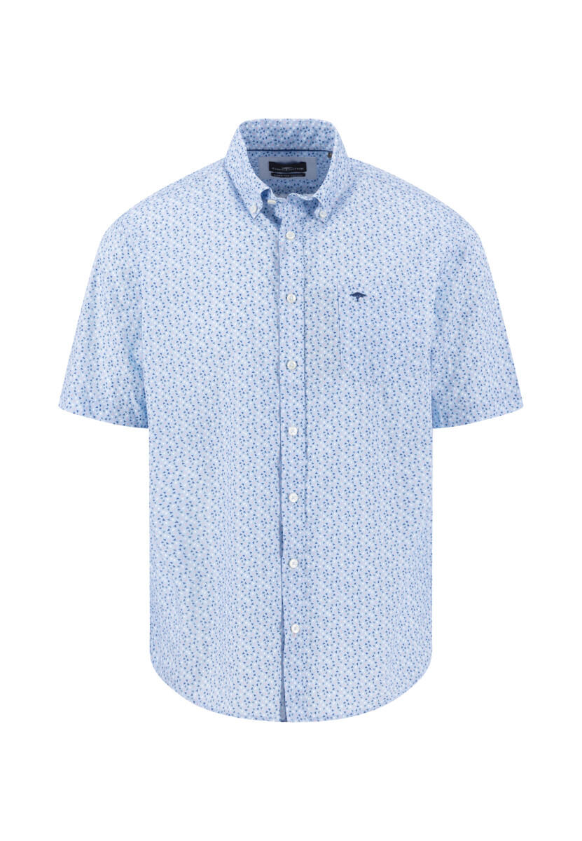 Chemise à manches courtes en coton