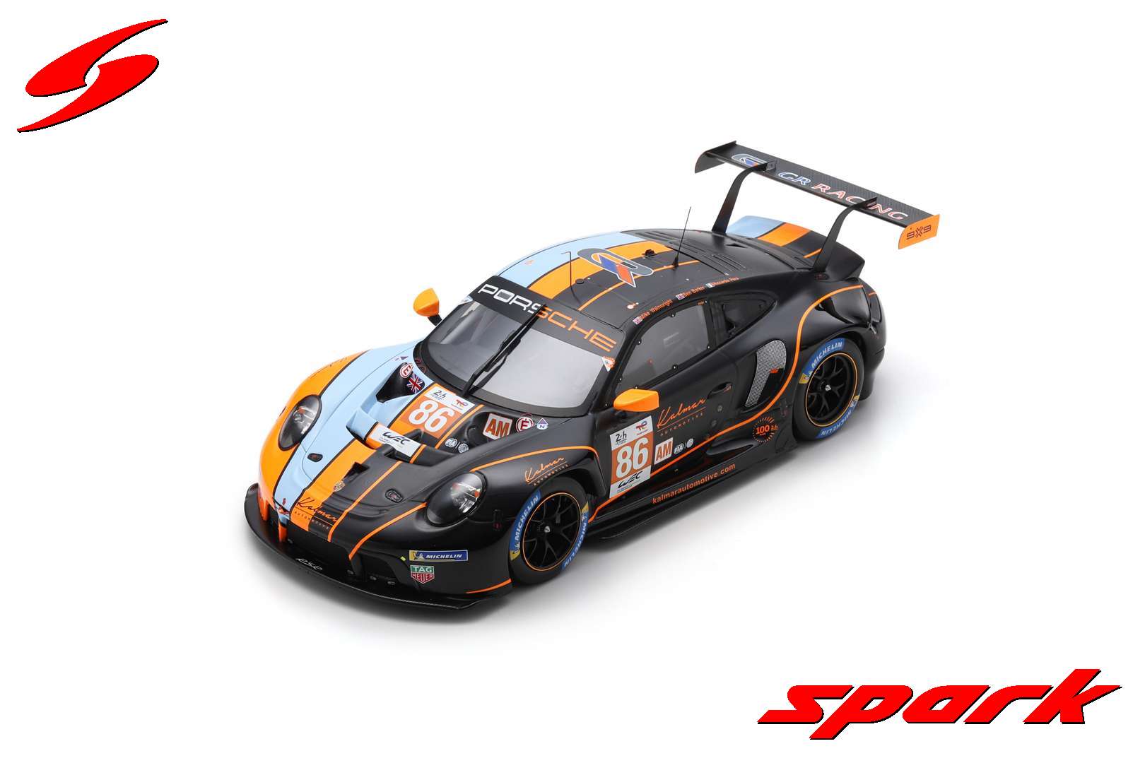 【SPARK】Porsche 911RSR Coca Cora Le Mans Spark 1:18 Porsche 911 RSR #911 Coca Cola IMSA champion 2019