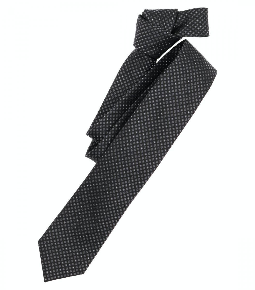 Venti Krawatte (800) - aus Letzshop OS Seide schwarz - 