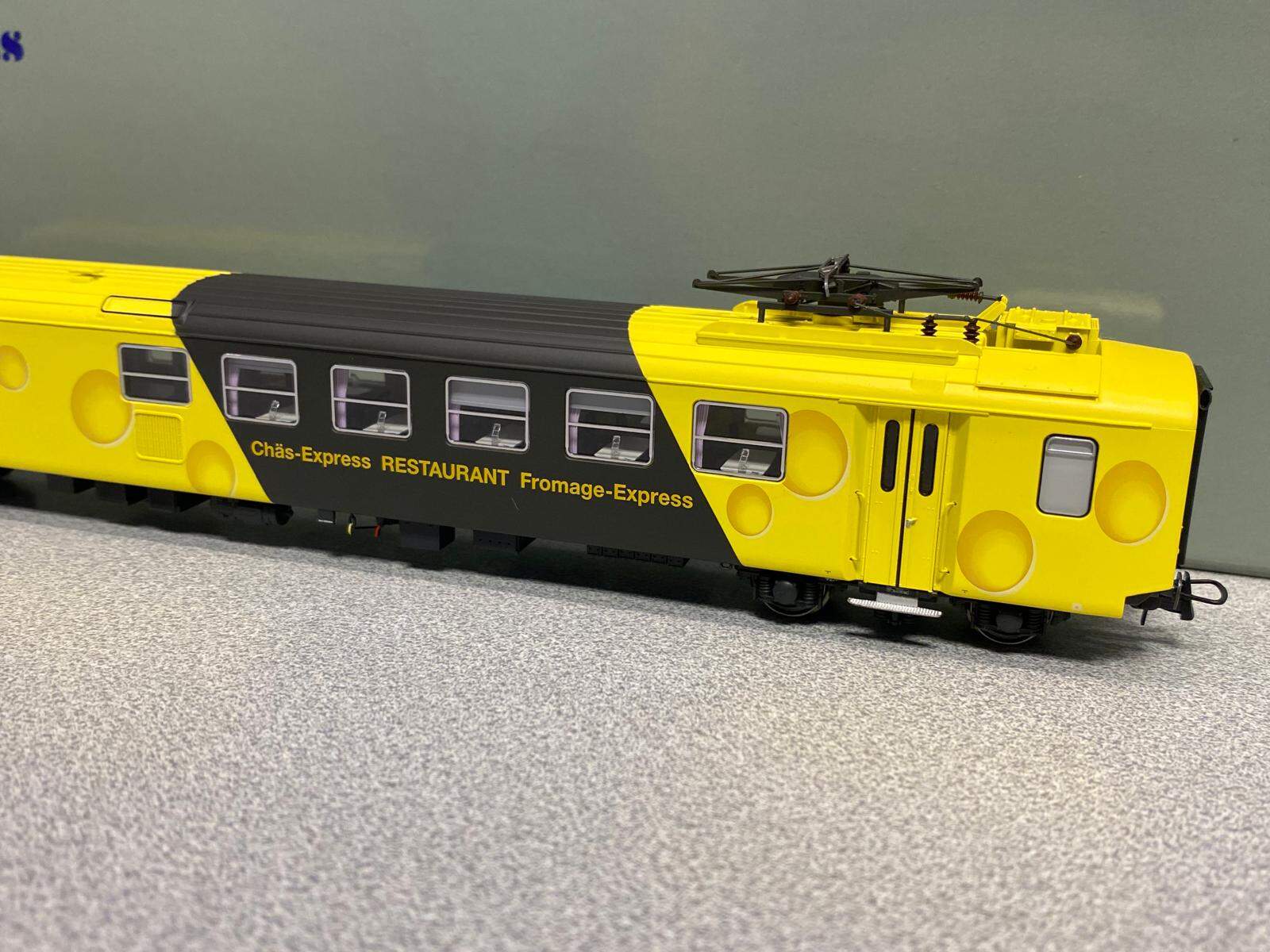 Voiture Restaurant EW I WR (Mitropa Suisse) ép. Vb Par LSMODELS - Modèle Réduit De Train (réf. 47265)