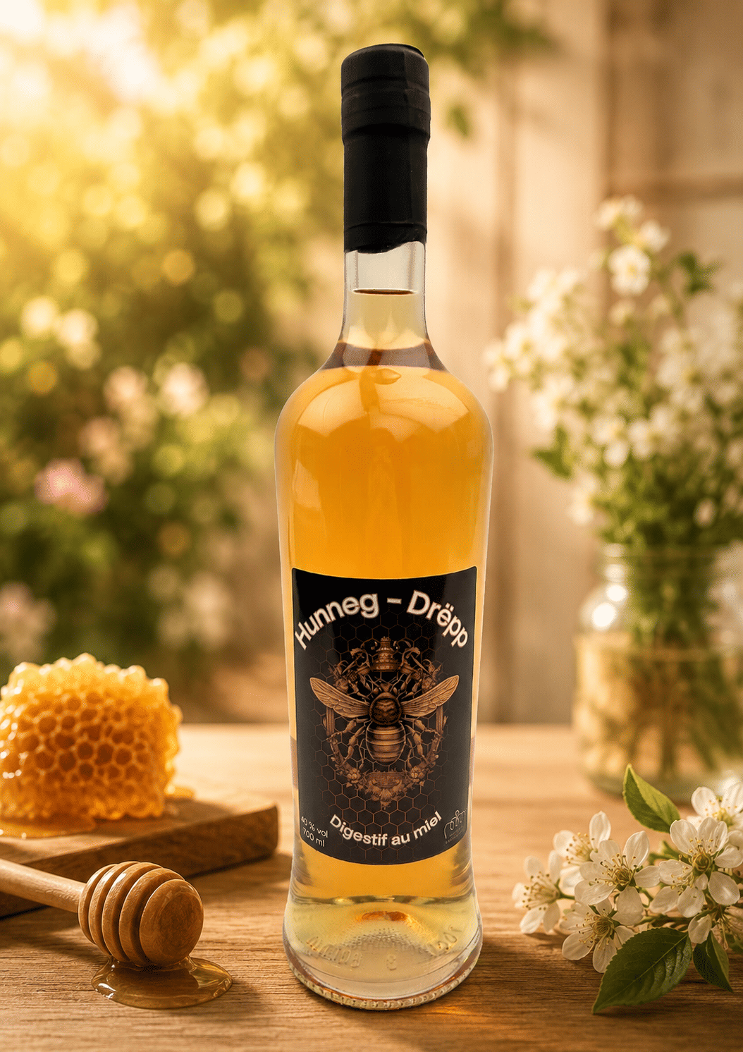 Honiglikör ,,Hunnëgdrëpp'' 40% 70cl