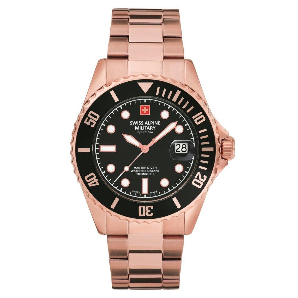 Swiss Alpine Military - 7053.1167 - Montre-bracelet pour homme - Quartz - Master Diver