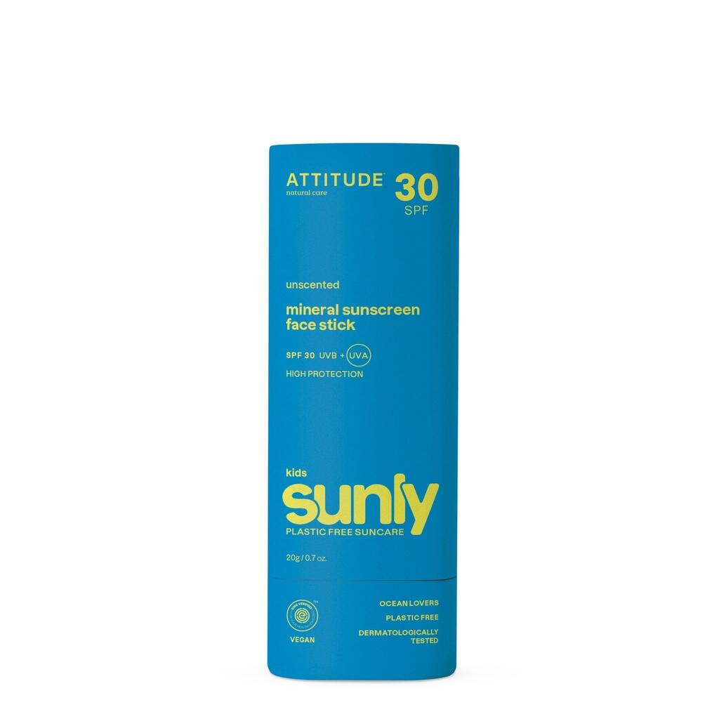 Sunly - Kids Sun Stick Face - SPF 30 - duftfrei