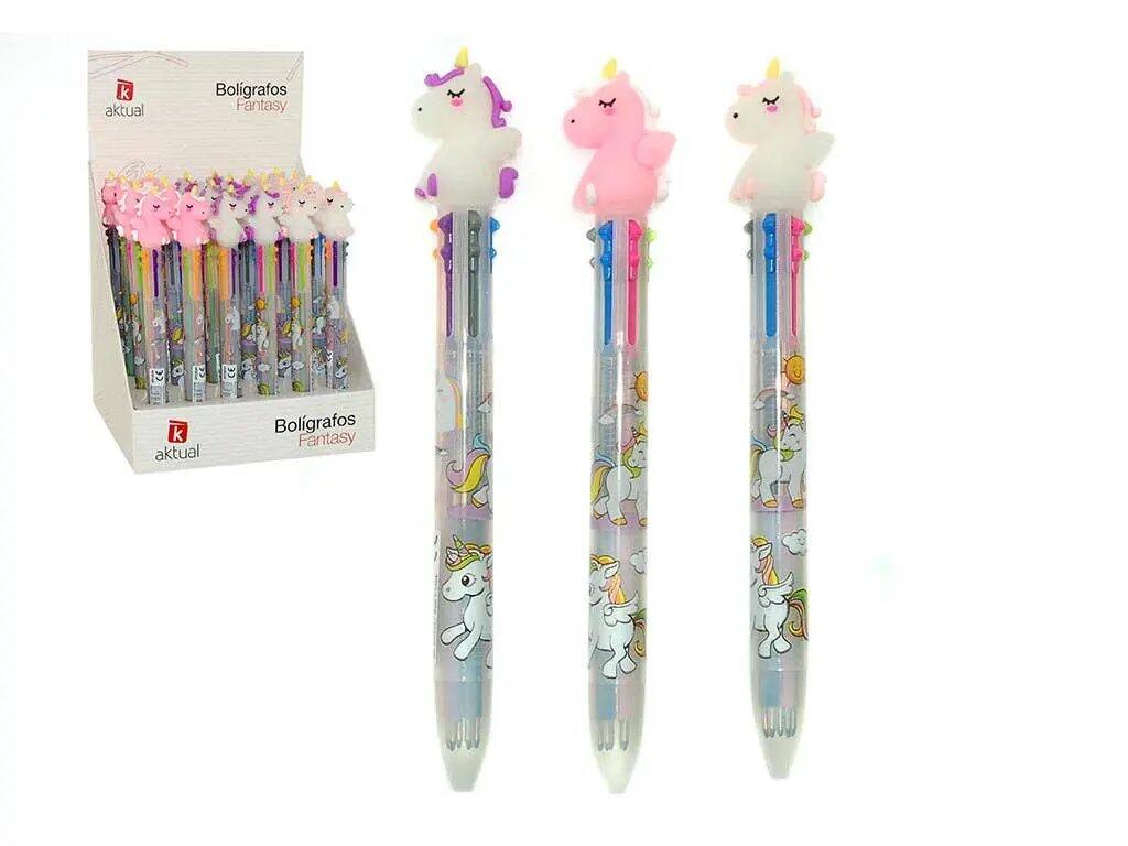 Aktual / Dekora Import S.A - UNICORN GEL PEN 6 COLORS