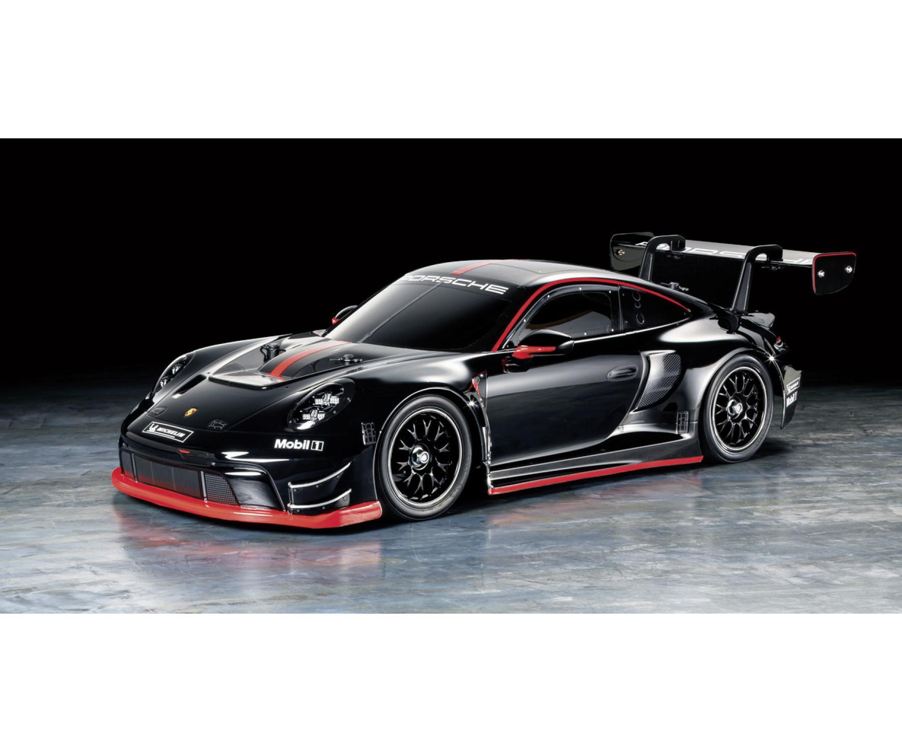 Tamiya RC TT-02 Porsche 911 992 GT3 R 4WD modèle radiocommandé 1:10 Tam: 58745 RTR