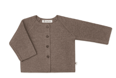 Lille Toni Cardigan "Emil" in toffee Gr. 0-1 Jahr