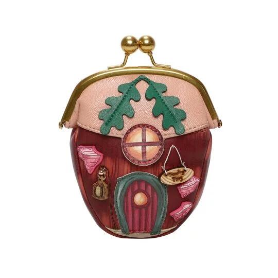 VENDULA LONDON FAIRY VILLAGE ACORN  BIG CLIPPER COIN PURSE Geldbörse