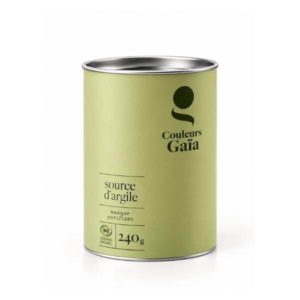 Couleurs Gaïa Source D'argile Masque Purifiant 240g
