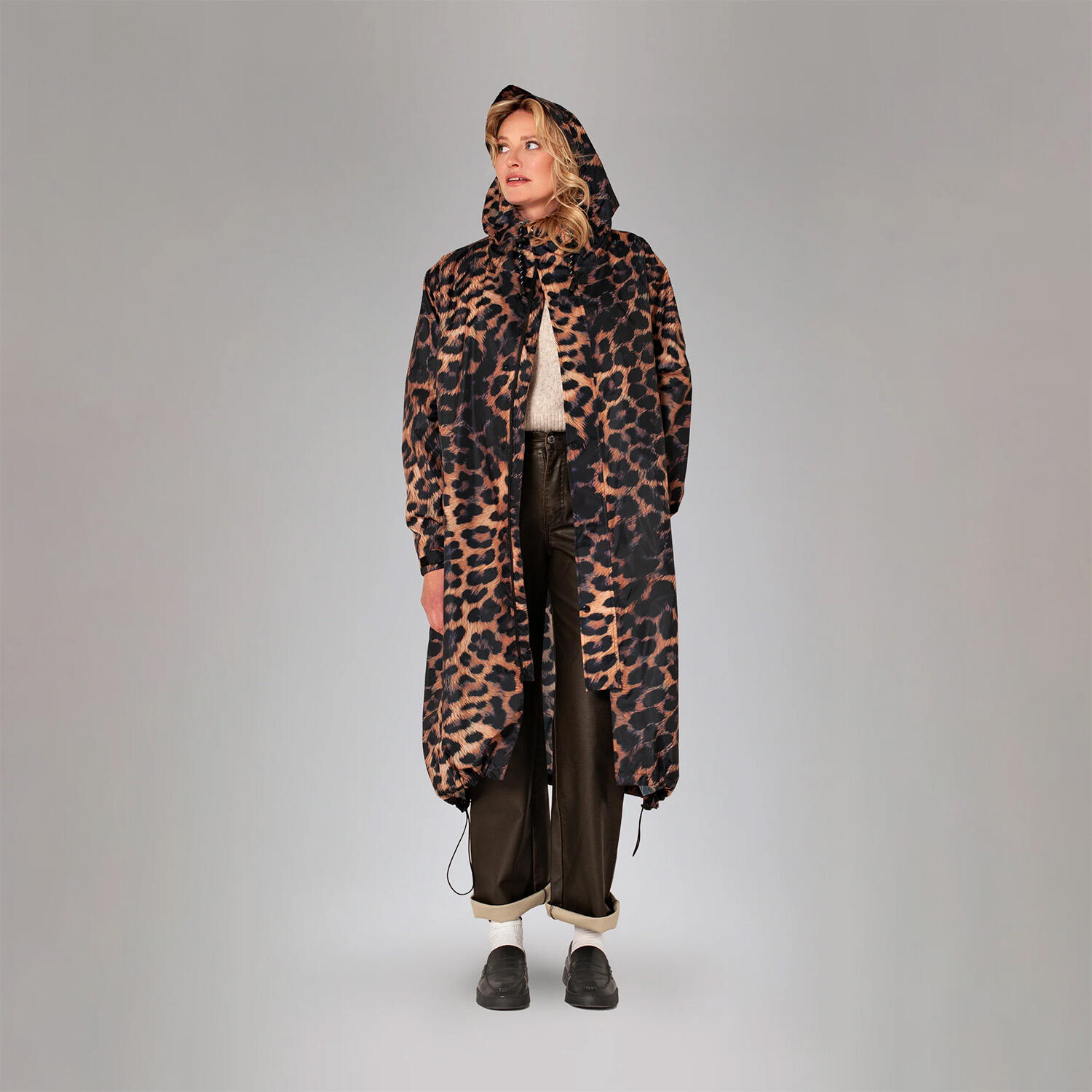 Regenmantel Black Leopard  bei Rainkiss 