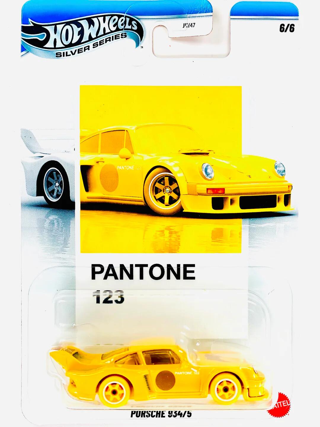 Hot Wheels Silver Series - #JKY47 JKY53 - Porsche 934/5 - Pantone 123 - 1/64