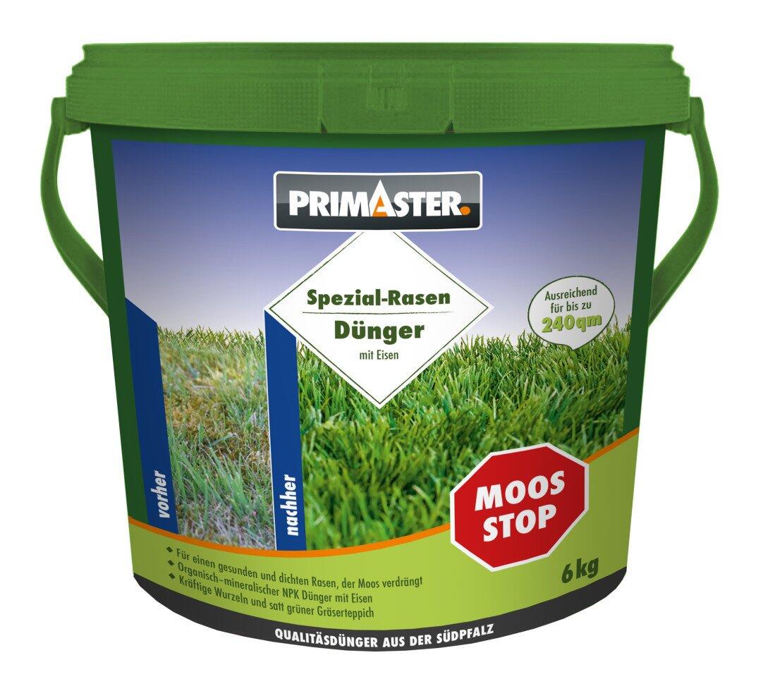 Primaster Bio Spezial-Rasendnger Moos Stop 6 kg | Letzshop