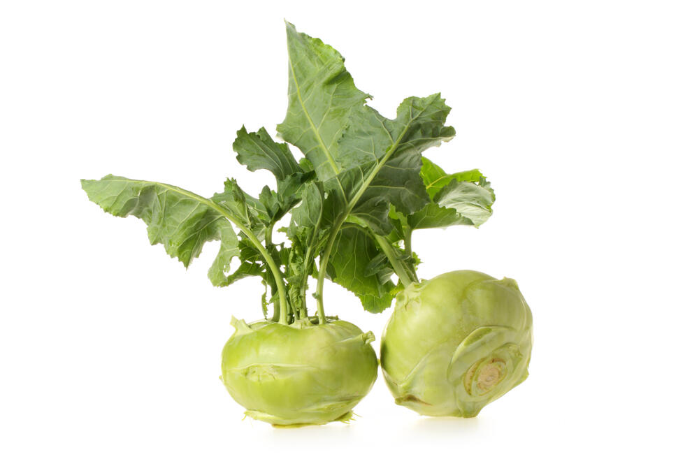 Gemüse Kohlrabi
