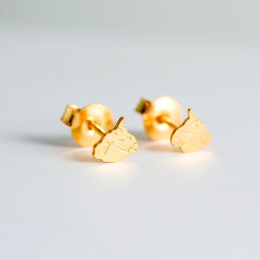 Licornes boucles d'oreilles